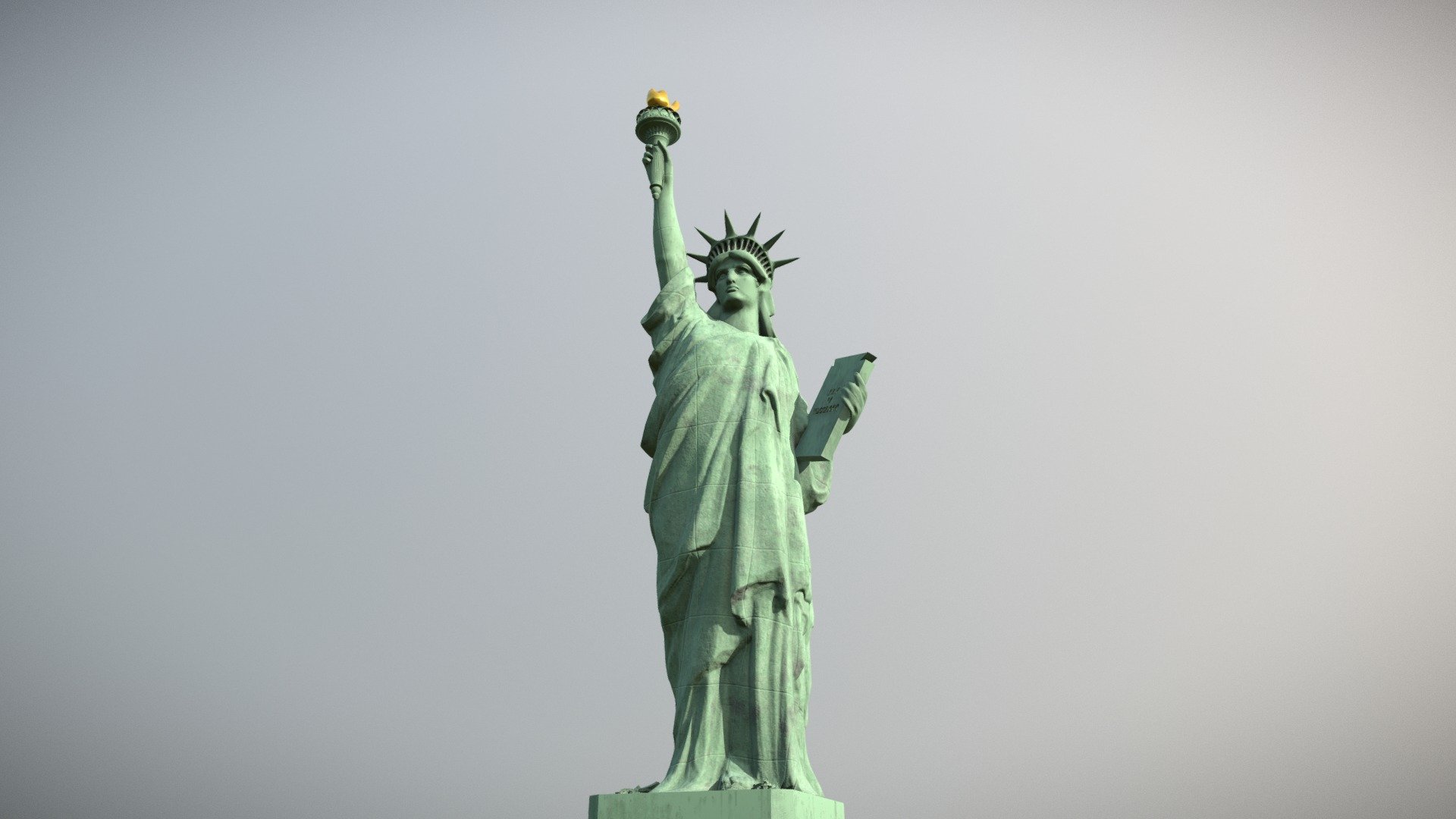 Statue Of Liberty 3d model