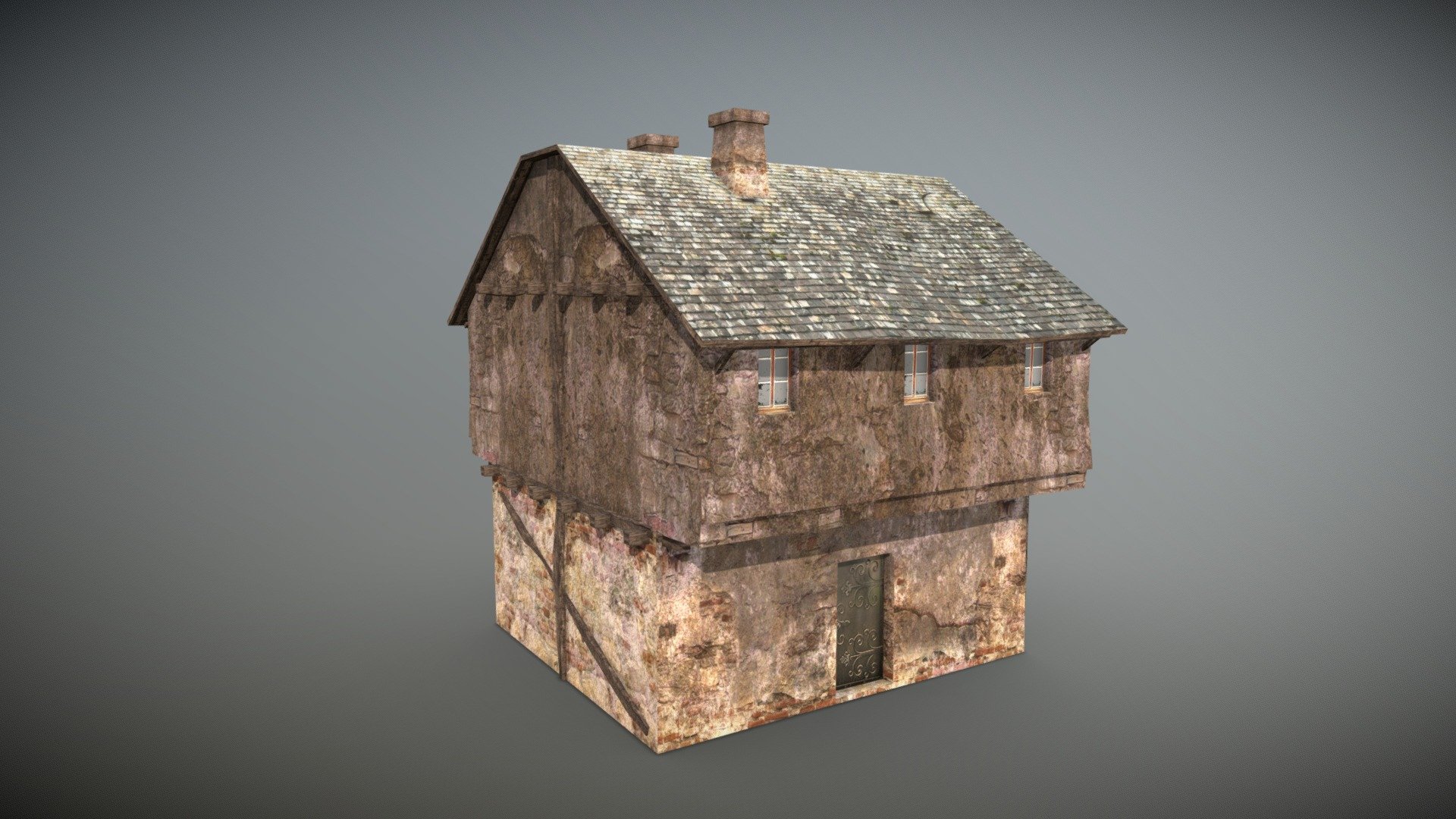 Forgotten House 4 3d model