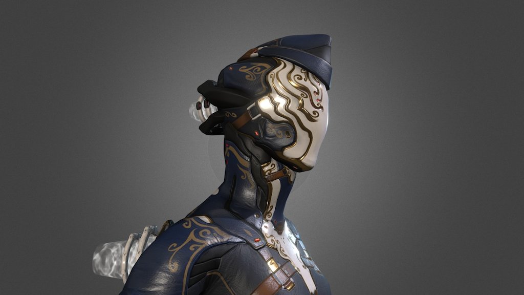 Warframe 3d model