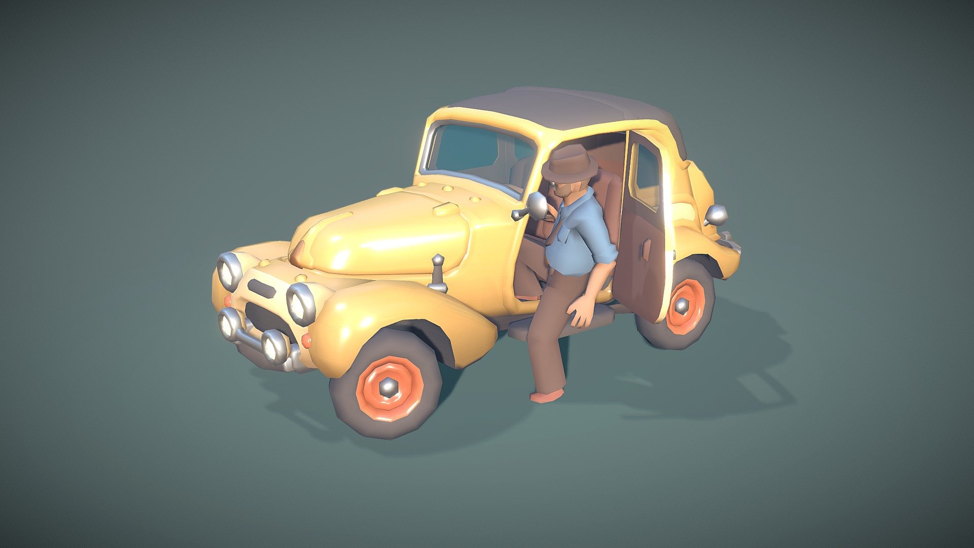 Hot Rods Constructor 3d model