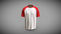 Sports Raglan Short Sleeves Baseball Tee