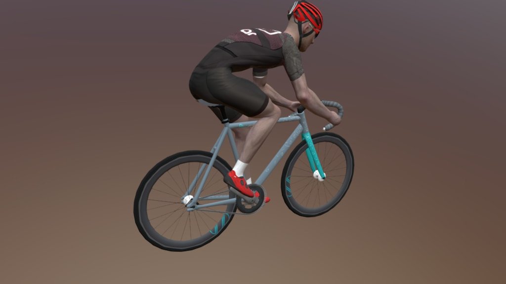 8bar  fixie animation 3d model