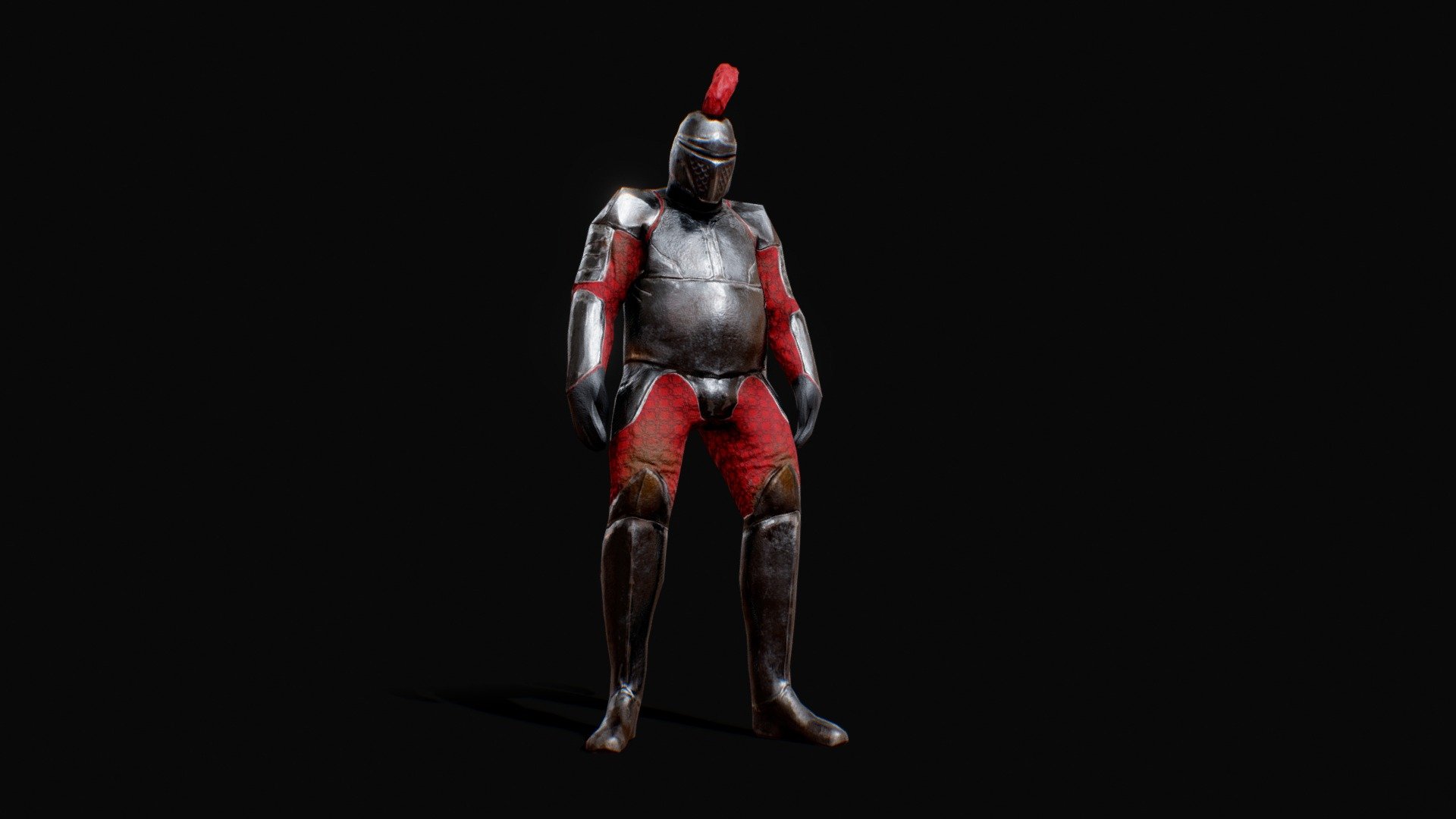 KNIGHT 1.7K polys! 3d model