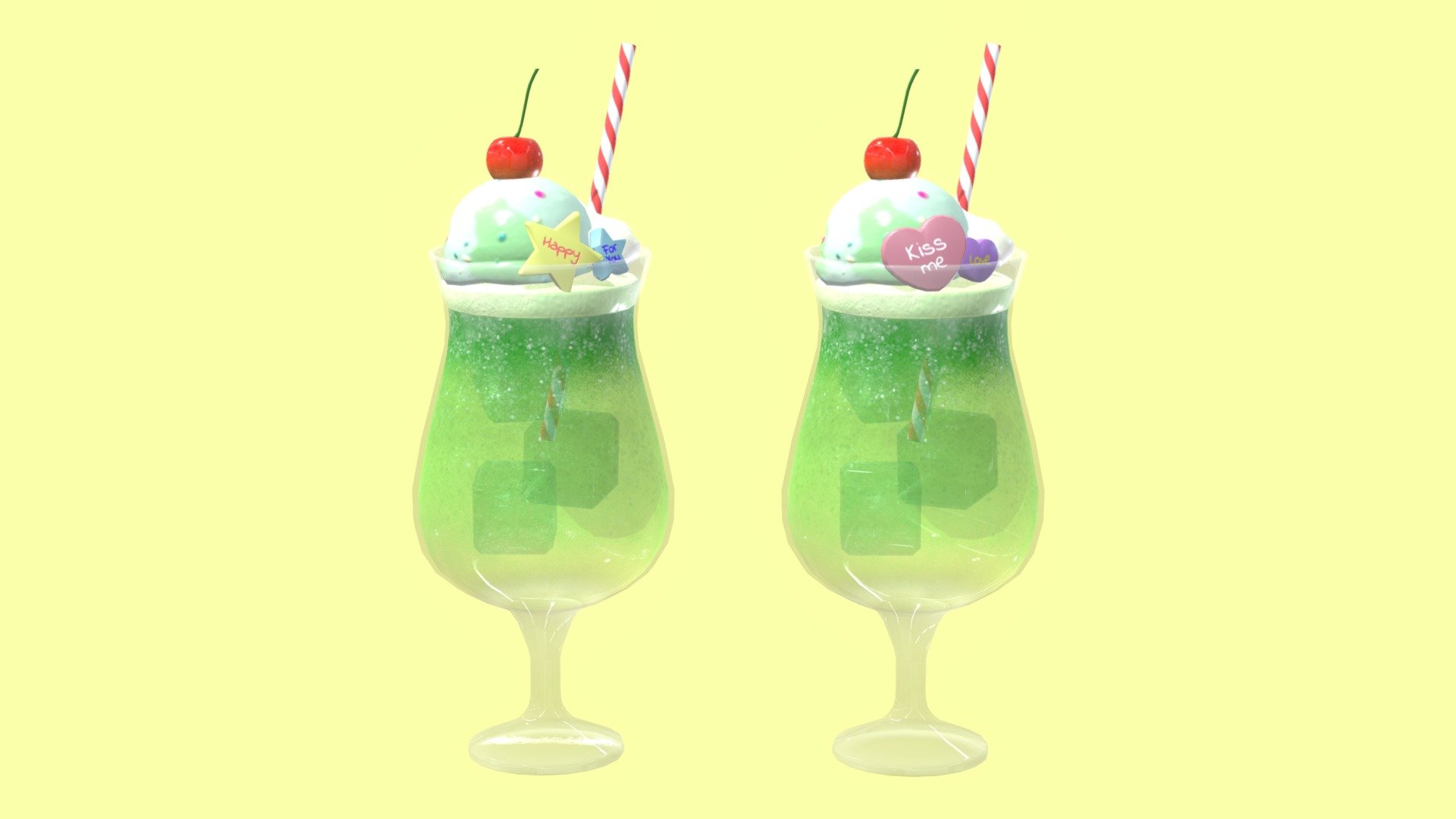 Melonsoda 3d model