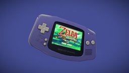 GameBoy Advance || Game Ready Asset