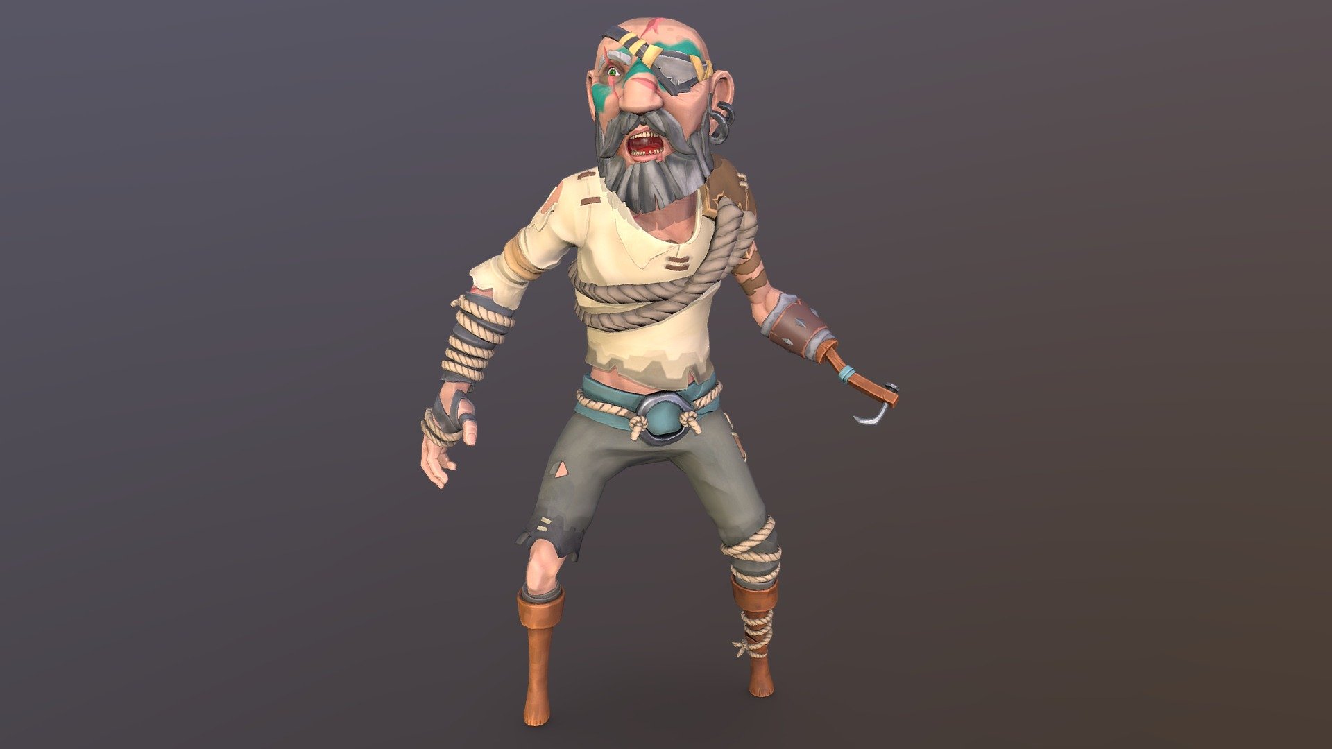 Merrick 3d model