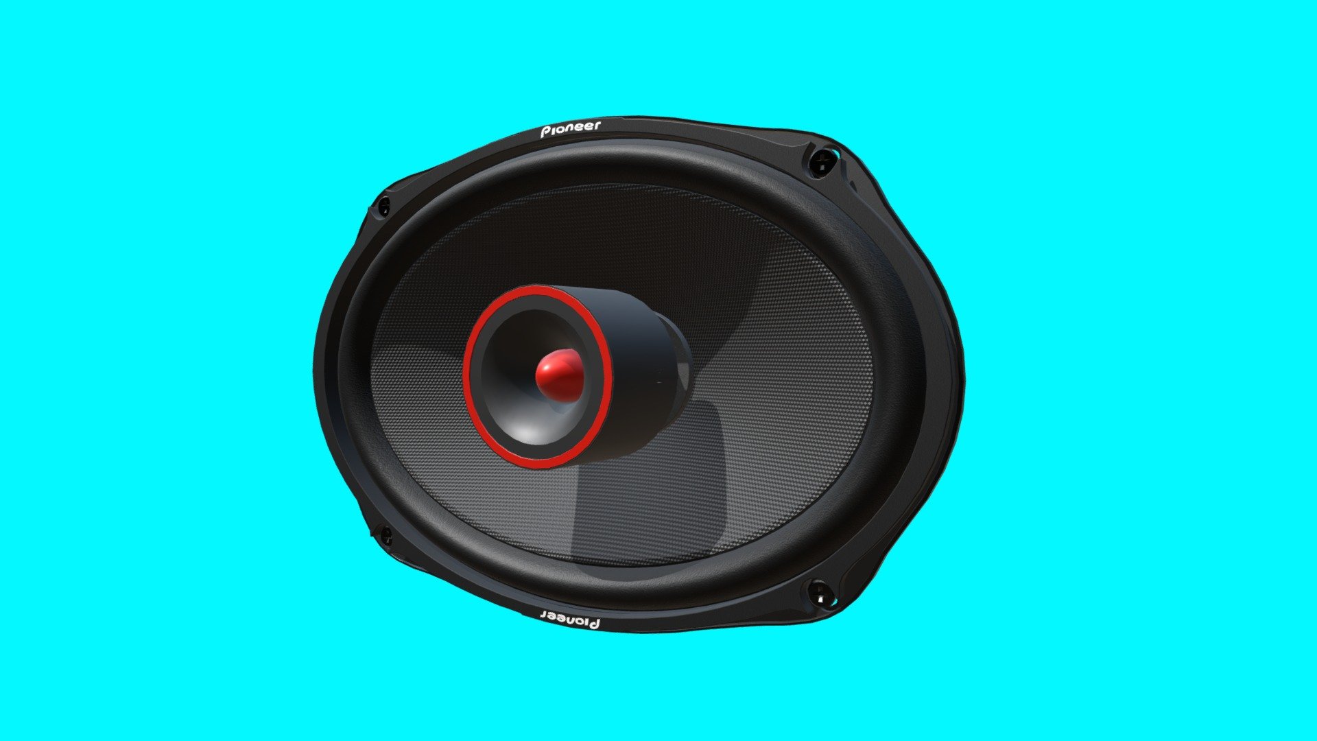 SubWoofer Pioneer 6"9" 3d model