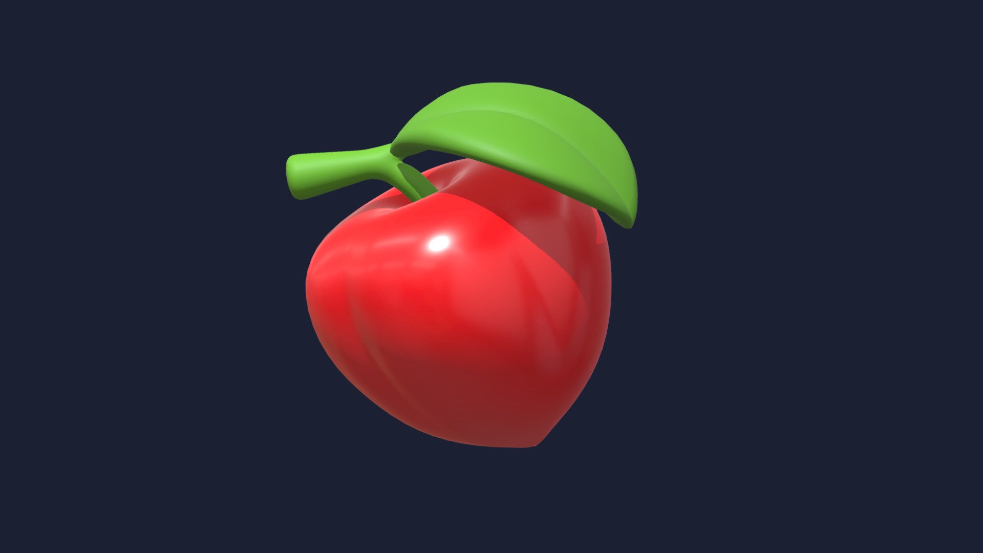 Simalakama Fruit Icon 3d model