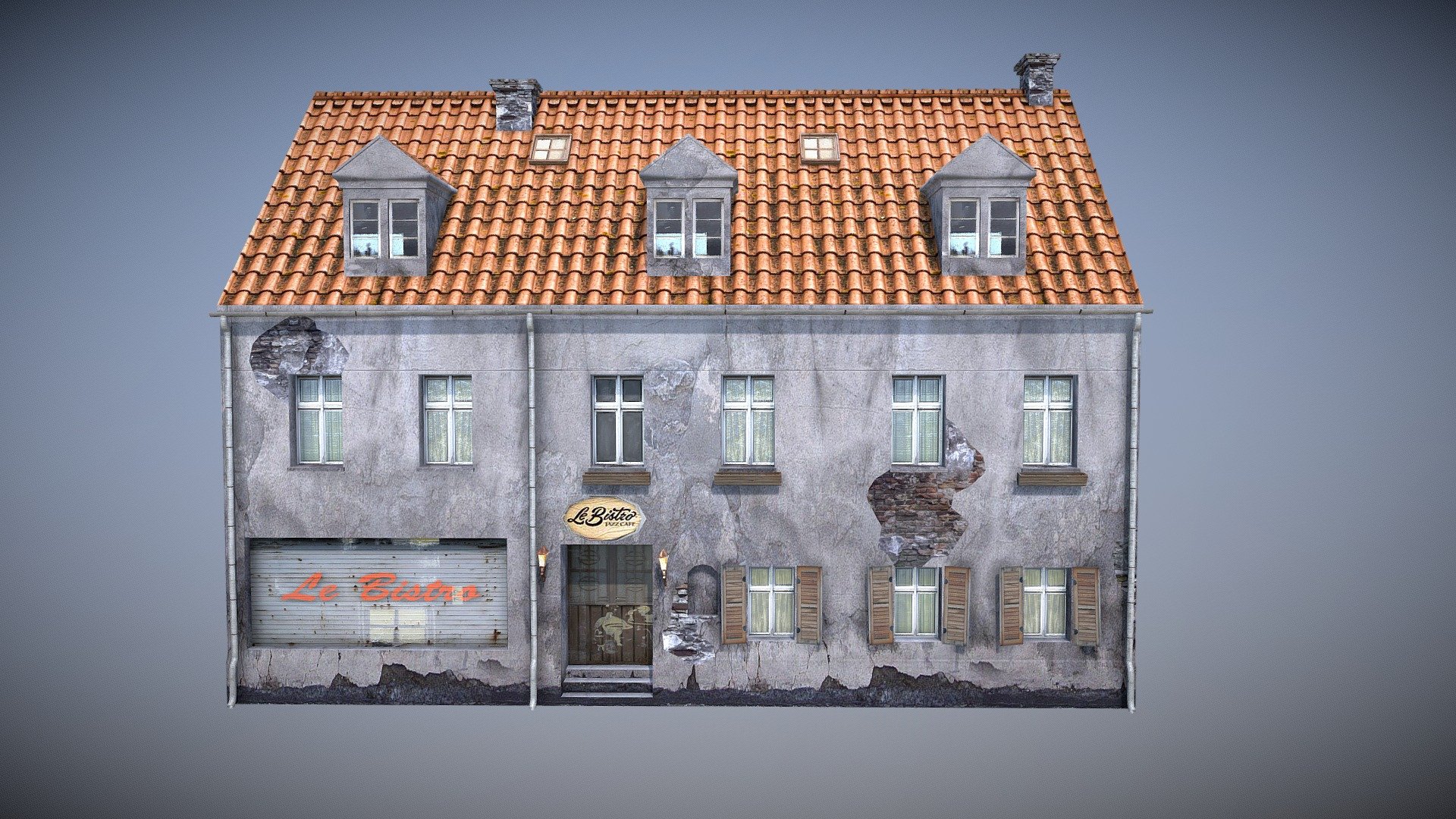 Old House 10 3d model