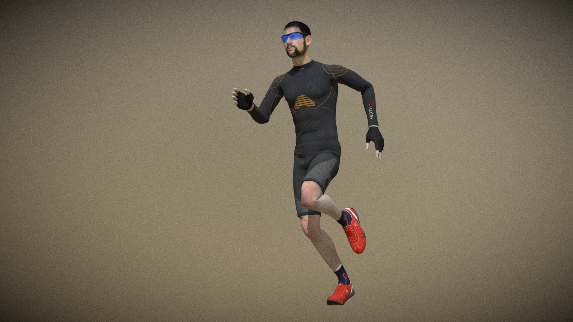 U.CR+ POWER RUNNING MAN 3d model