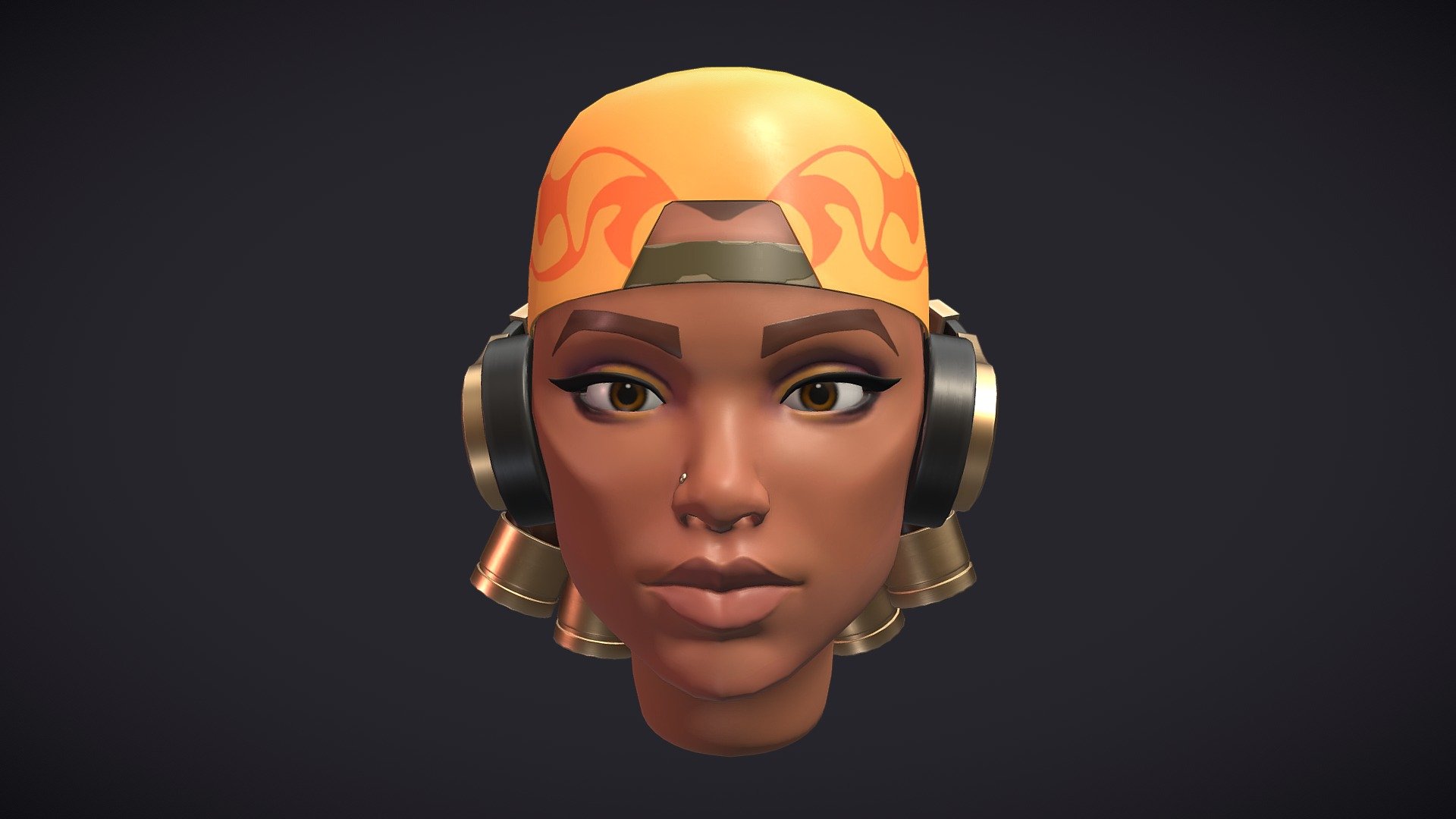 Raze Bust (Fanart) 3d model