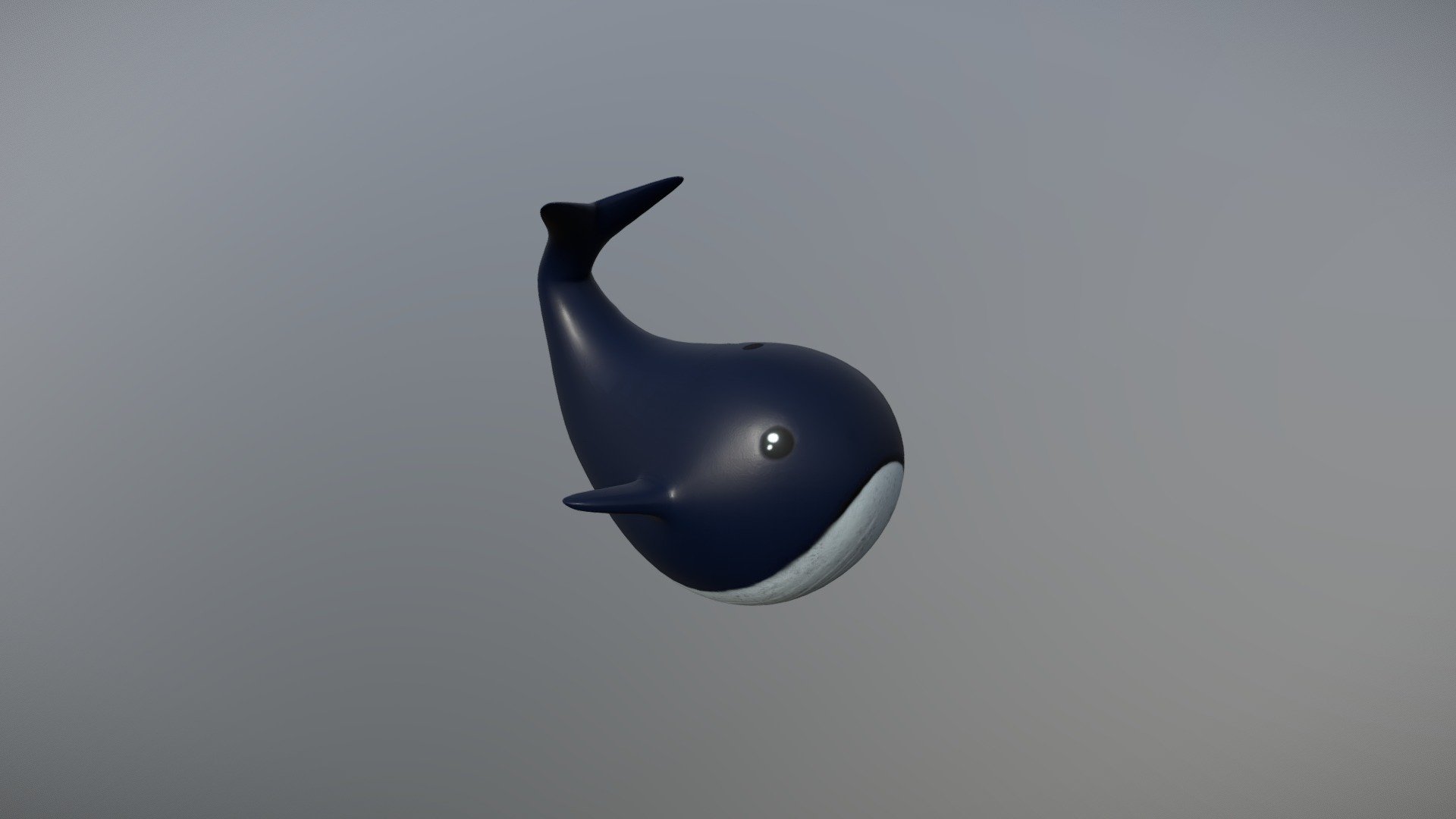 Stylized Whale 3d model