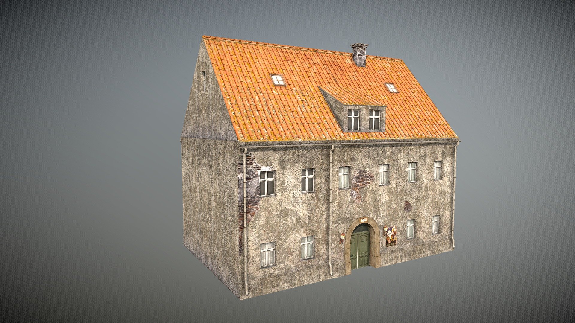 Old House 9 3d model