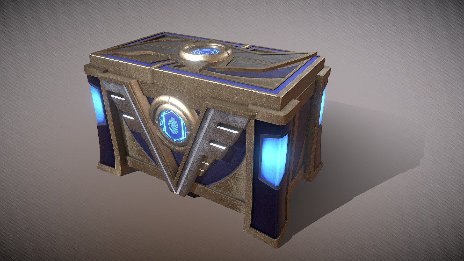 TreasureBox1 3d model