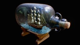 Ship in a bottle