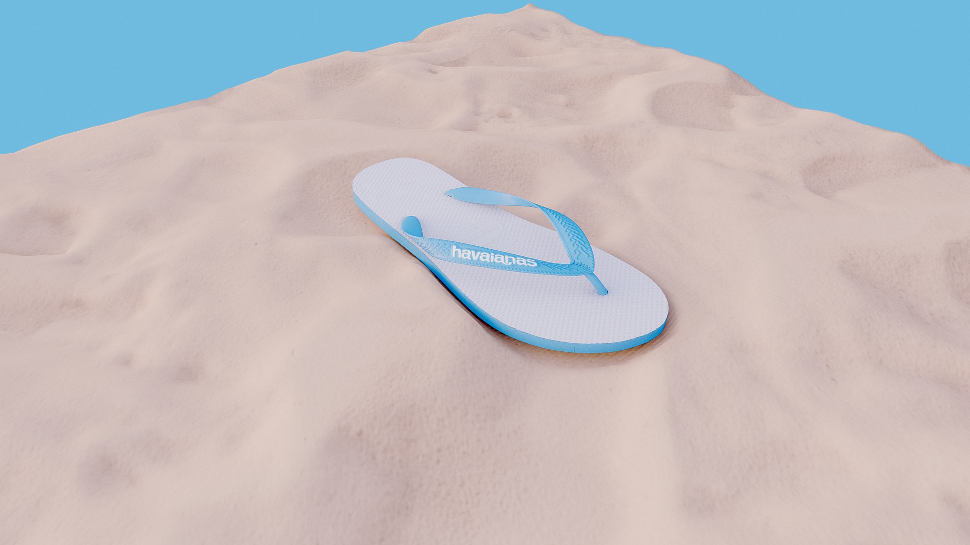 Havaianas de Praia 3d model