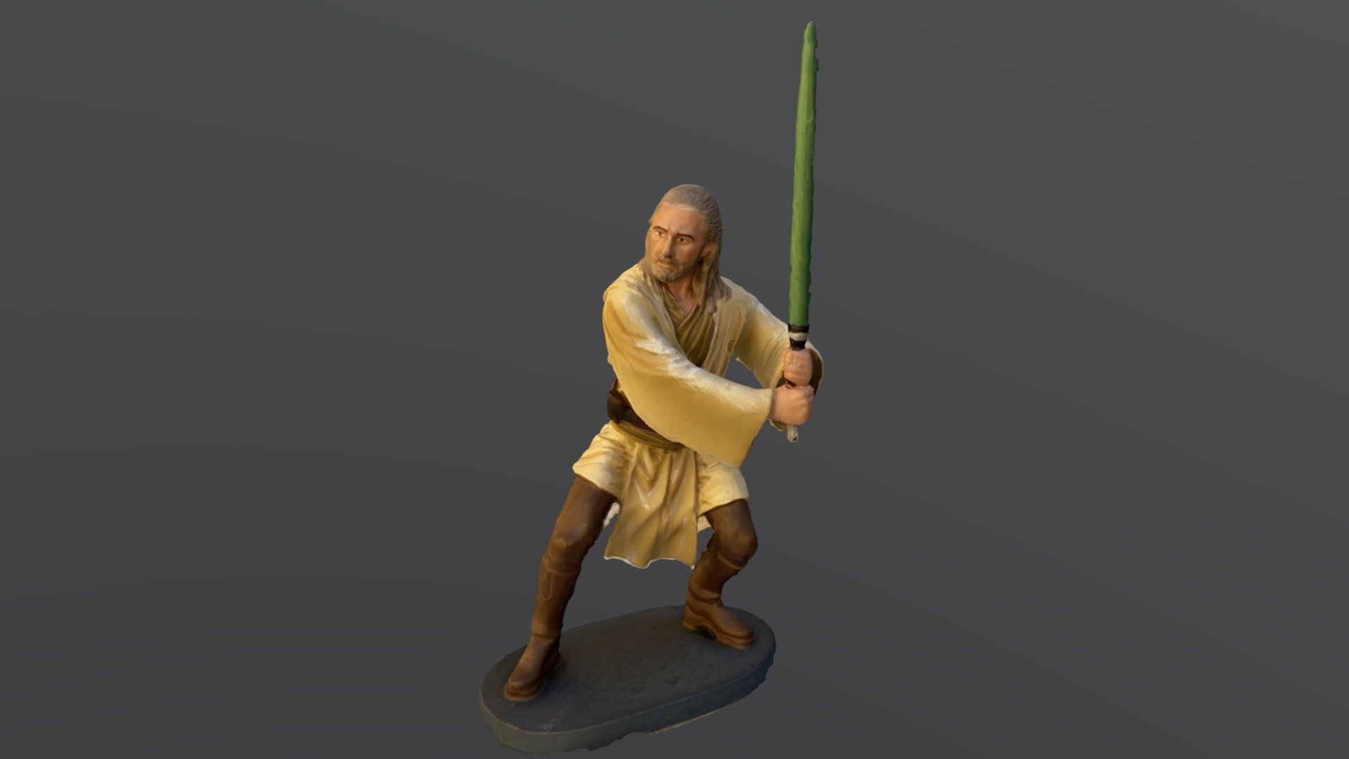 Qui-Gon Jinn (Star Wars) 3d model