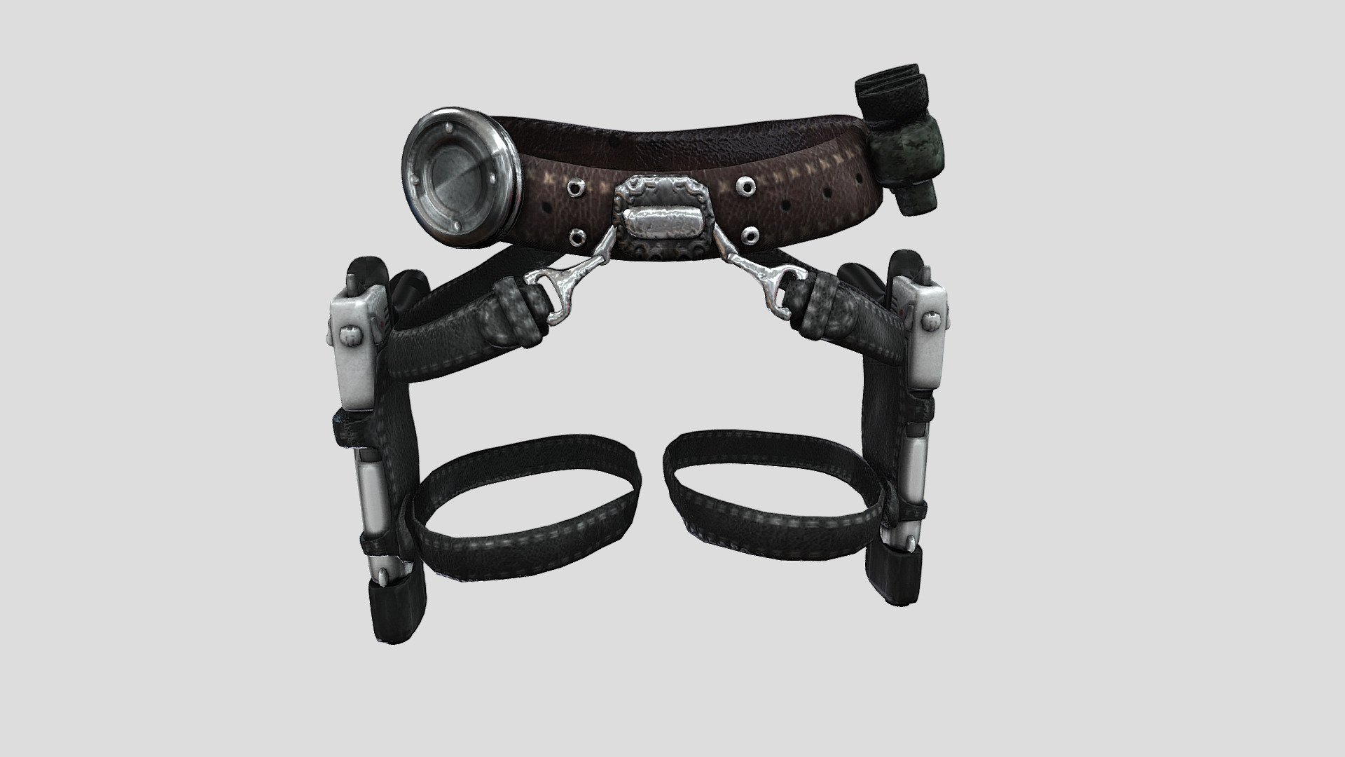 Female Combat Belt 3d model