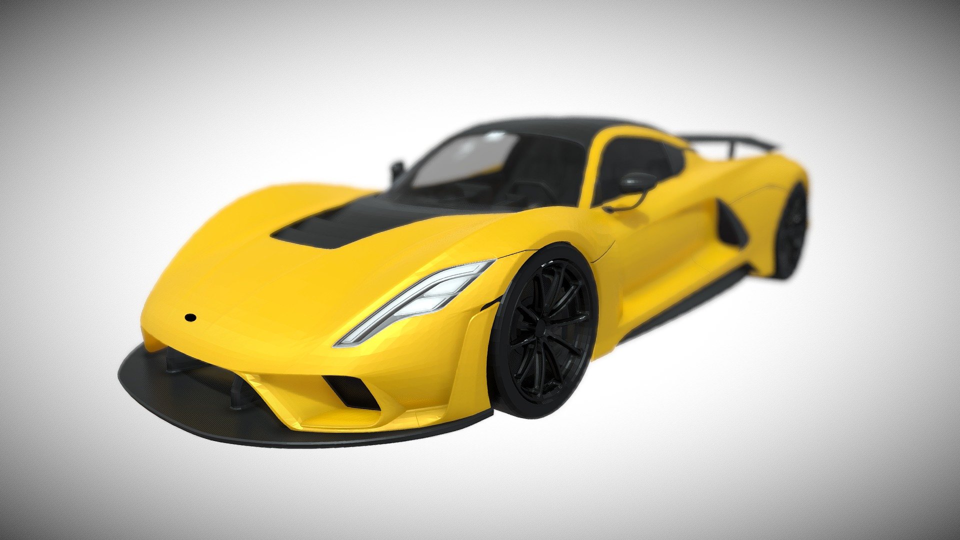 Hennessey Venom F5-$10 3d model