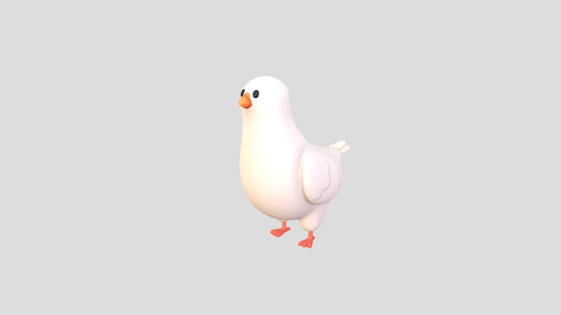 Character279 Dove 3d model