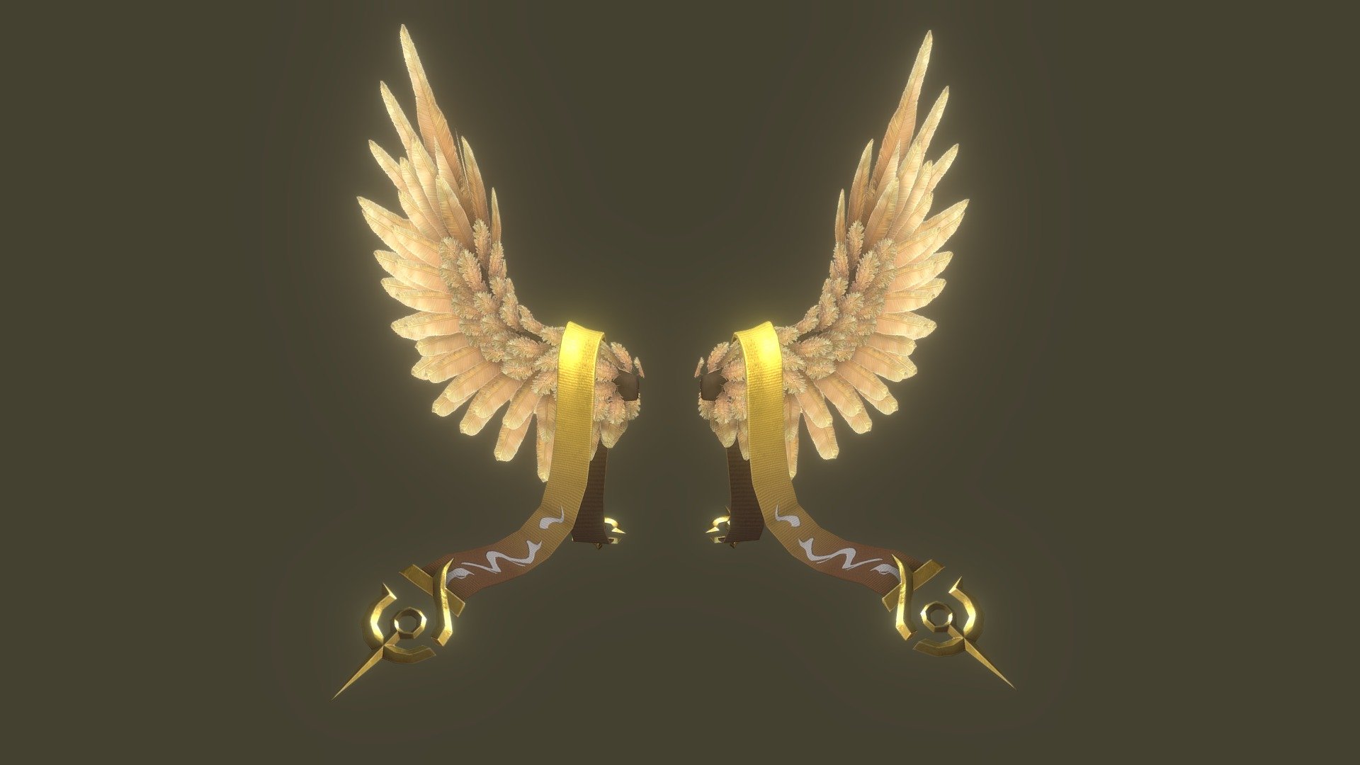 Celestial Wings 3d model