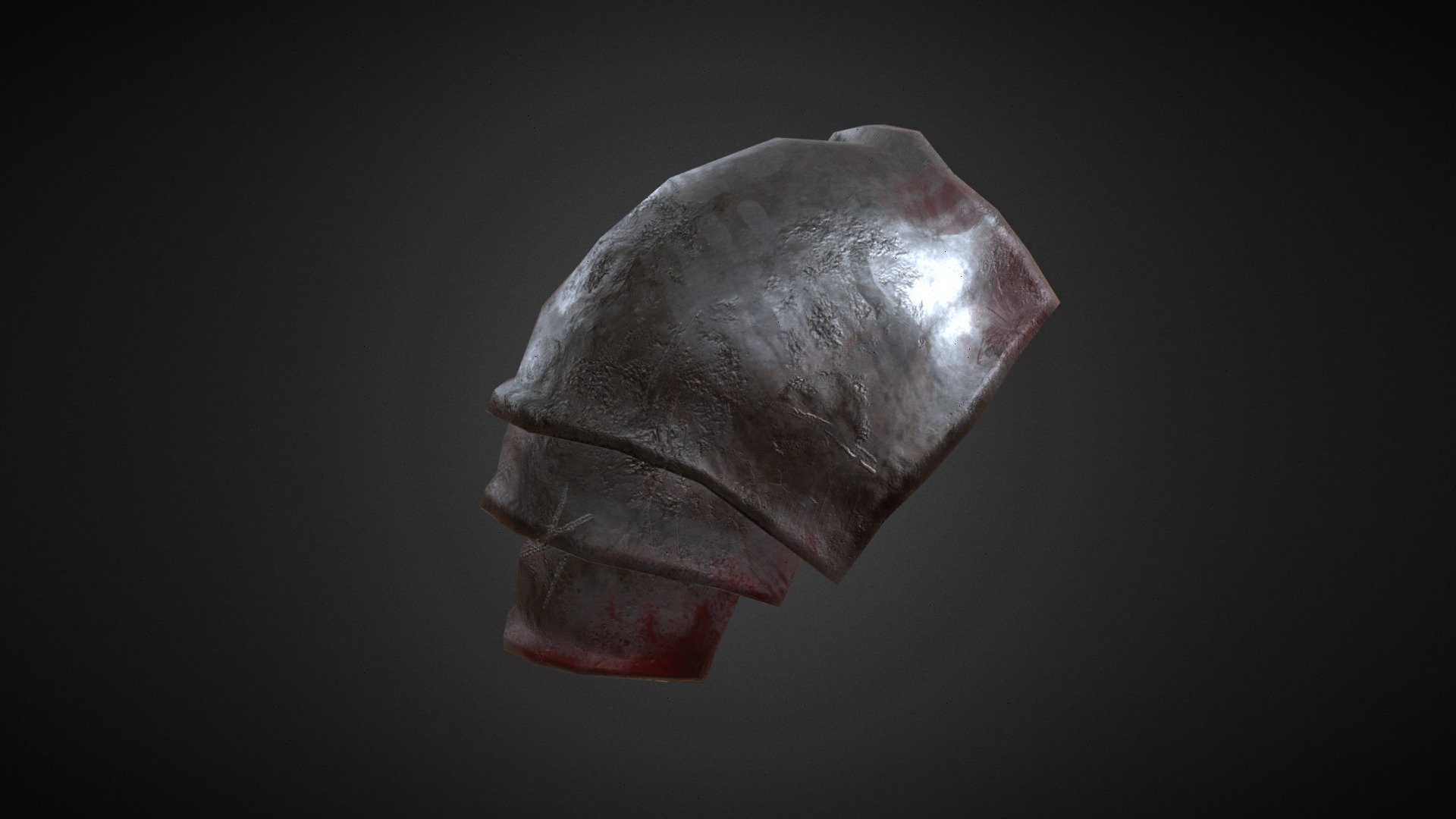 Shoulder Armour Low Poly 3d model