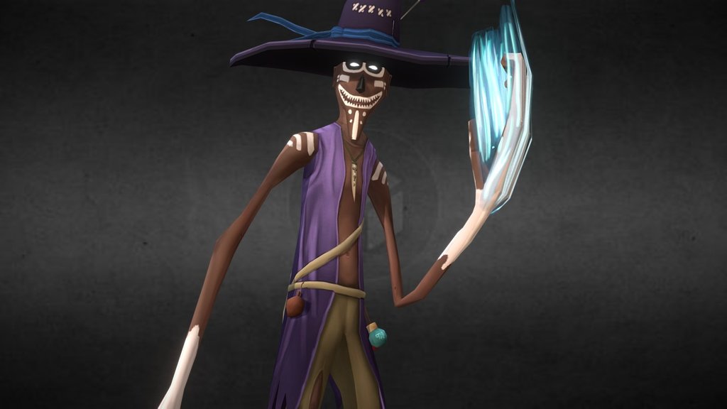 Voodoo Master 3d model