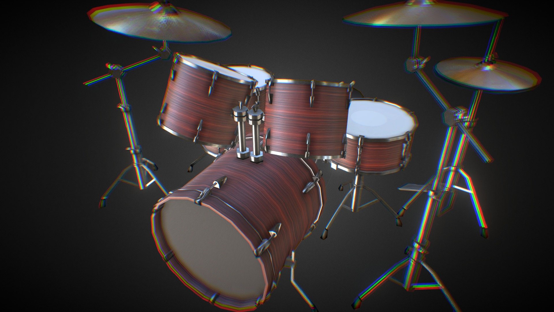 Drum Kit For Your Band 3d model