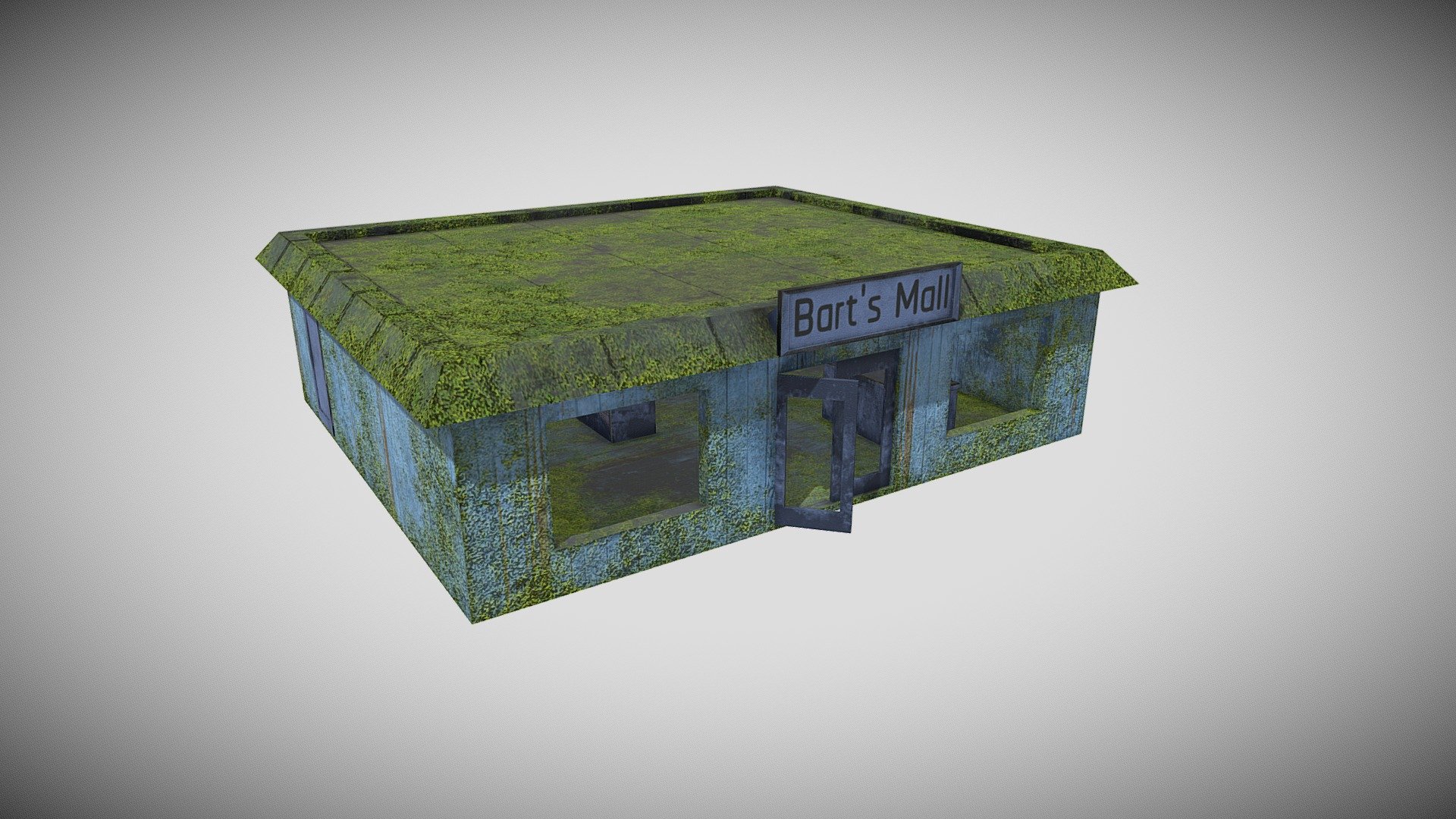 Abandon Shop 2 3d model