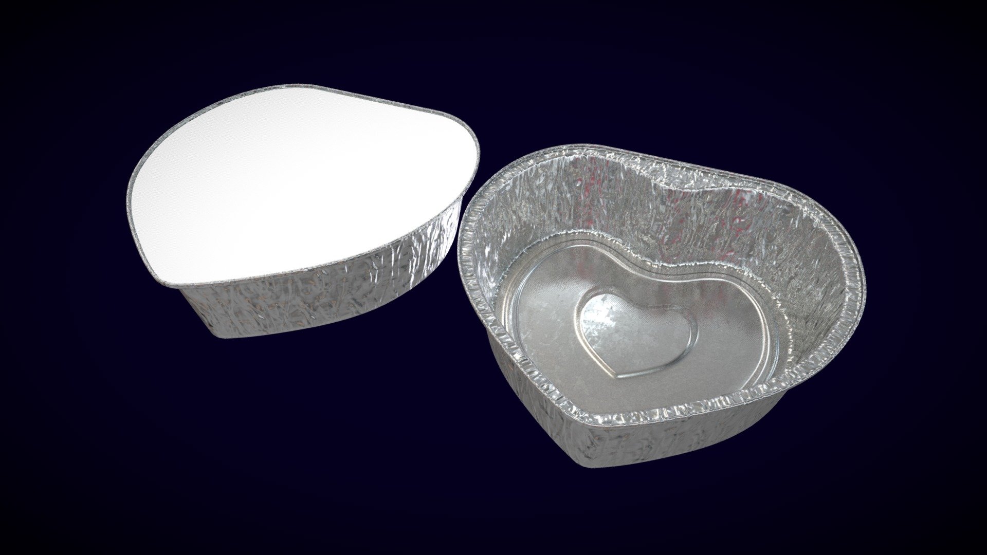 Aluminum Molds Food 3d model