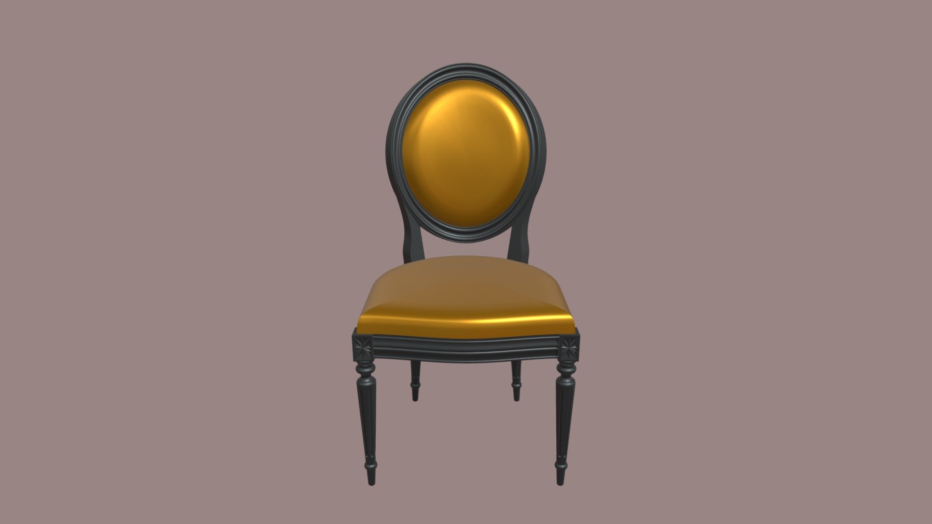 Medallion Classic Chair 3d model