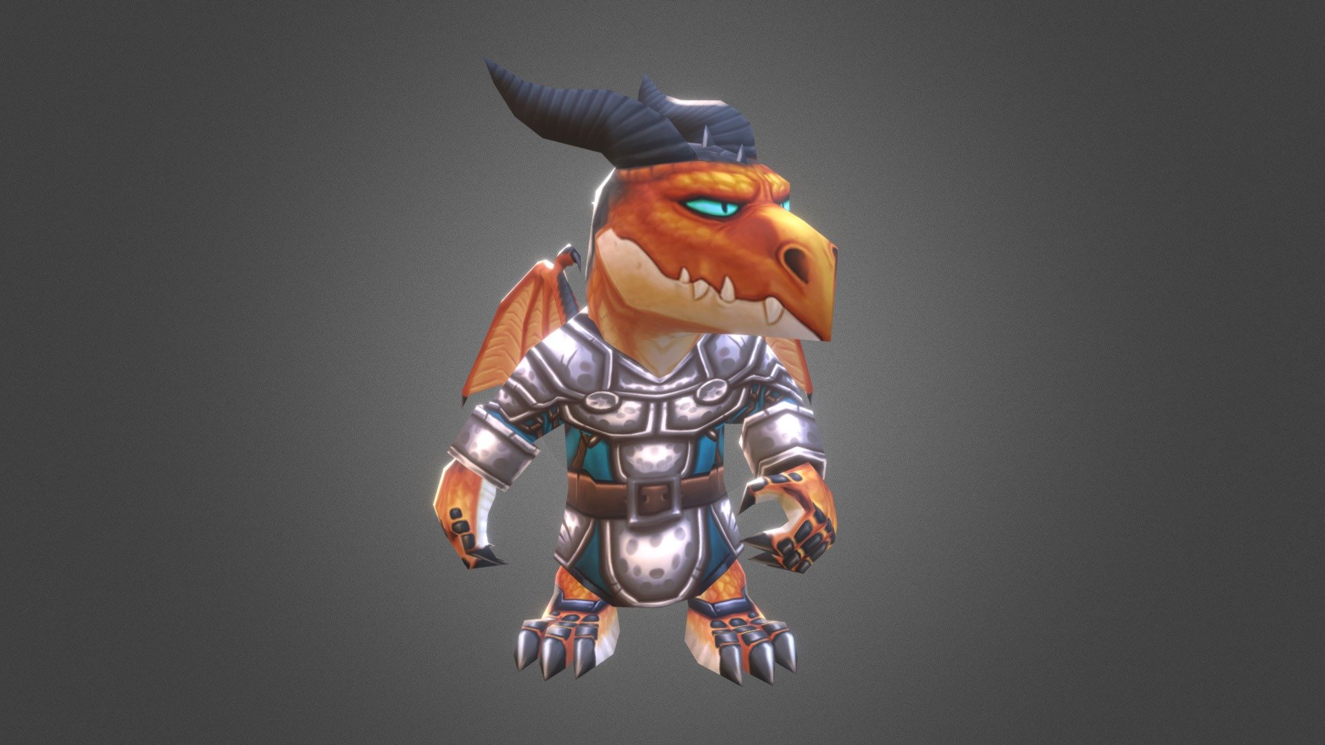 Ferrax the Dragon Smith 3d model