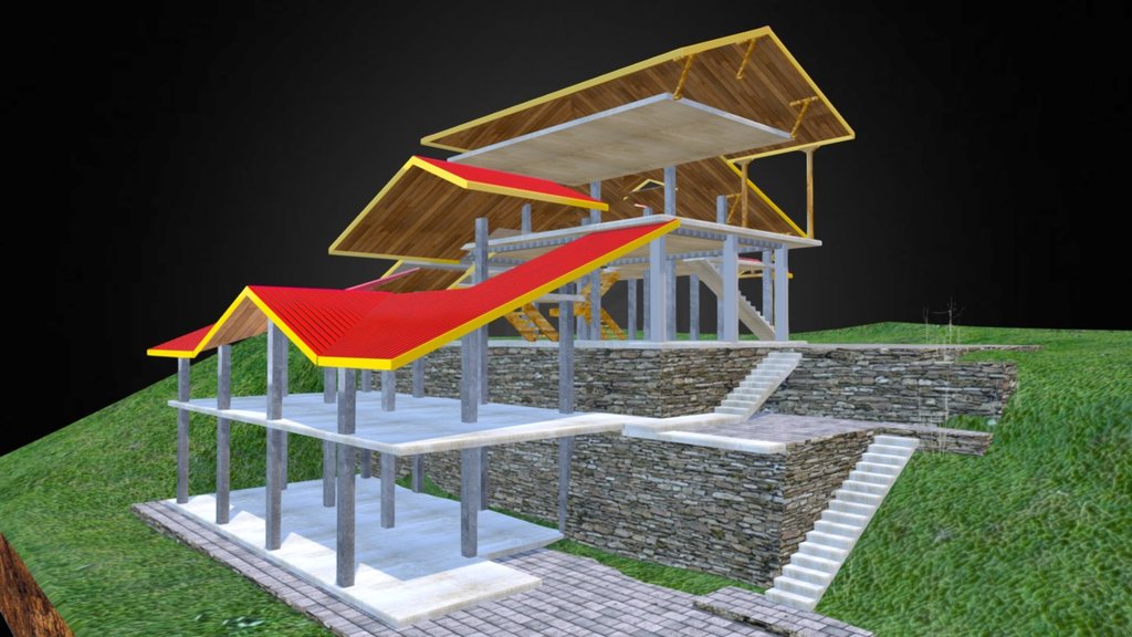 Tulesh Foundation One 3d model