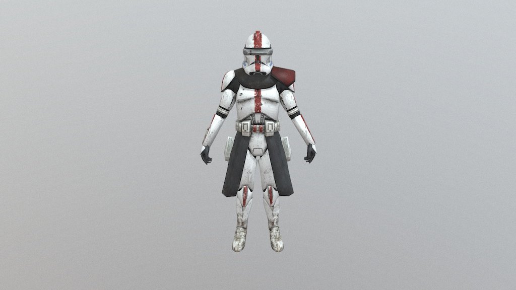 Commander Deviss 3d model