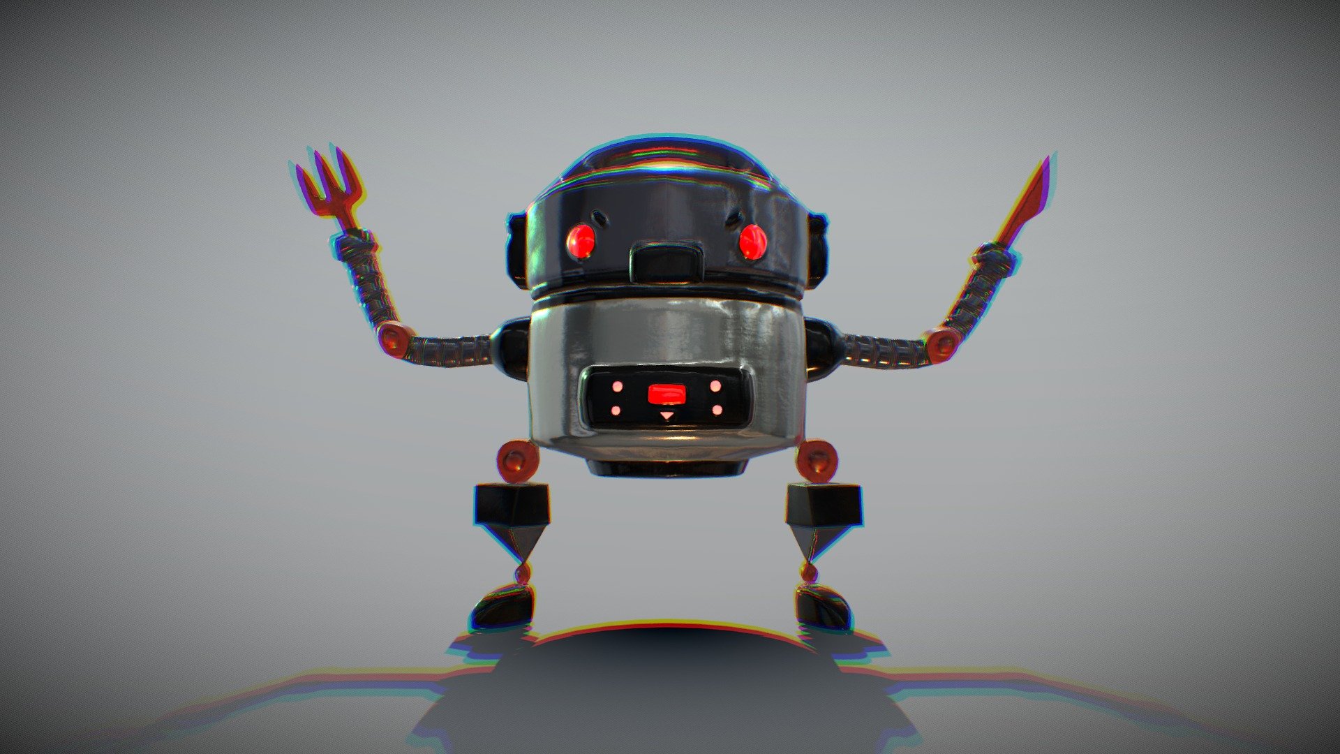 robot 3d model