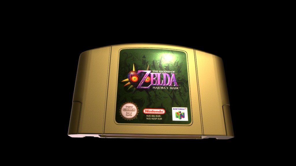 N64 Cartridge 3d model