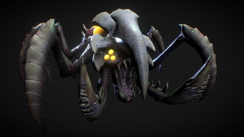 Alien Warrior 3d model