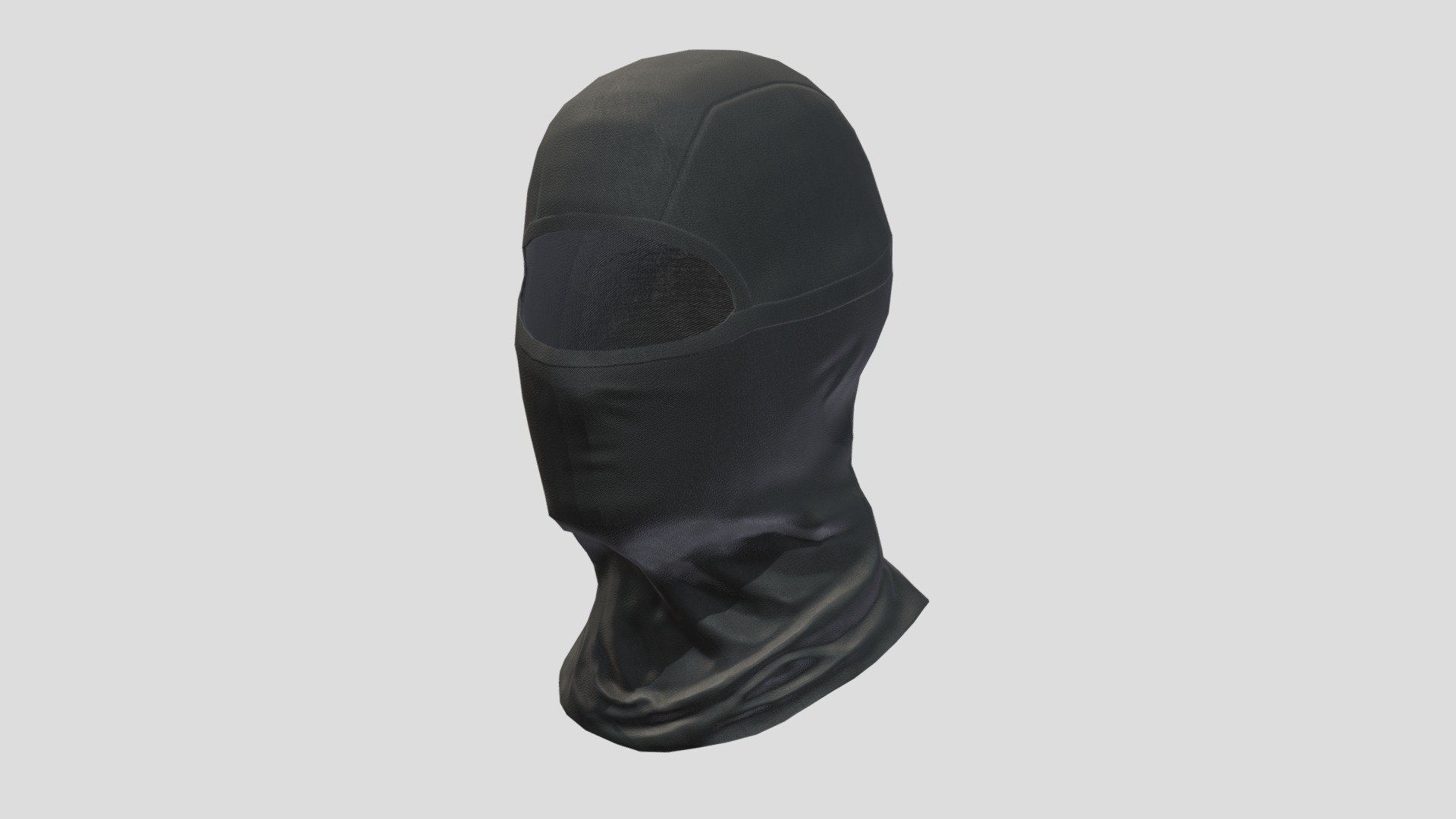 Balaclava Low Poly PBR 3d model