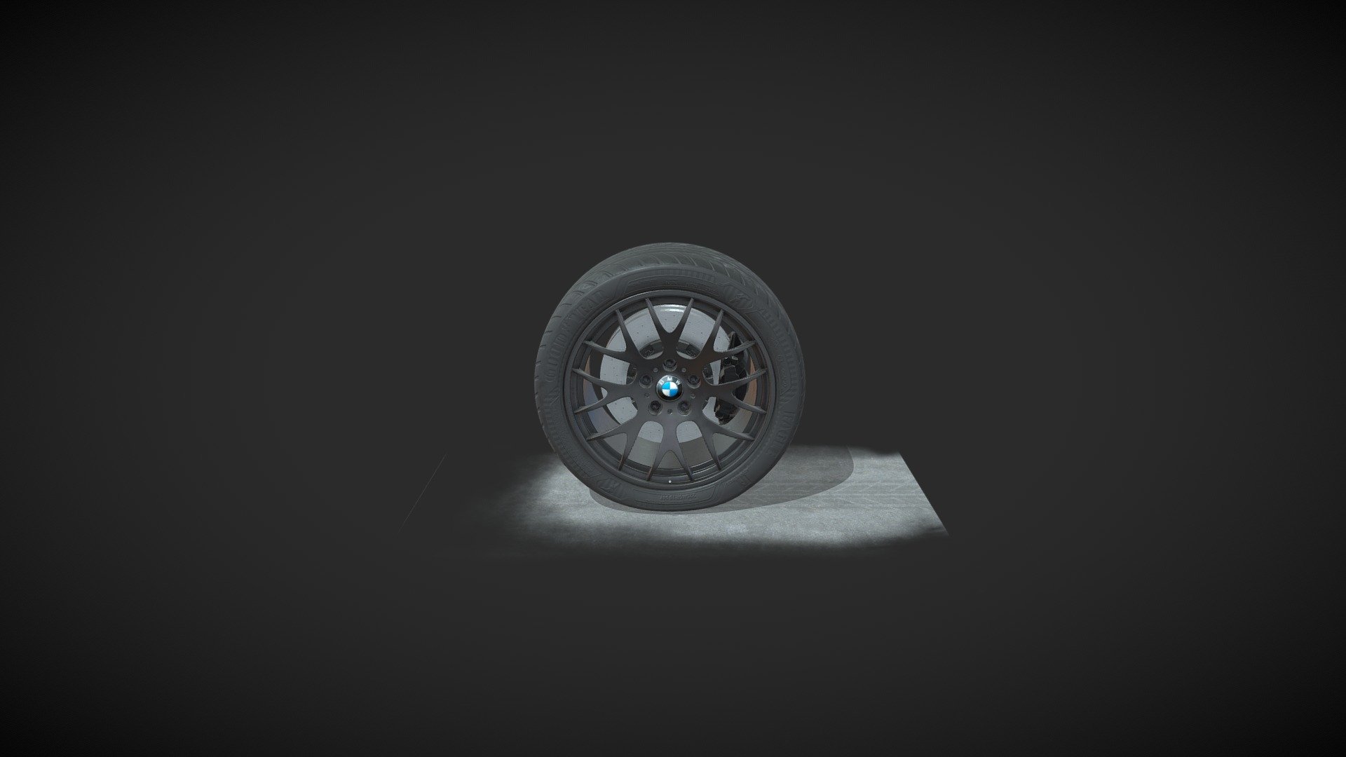 Wheel disk BMW 3d model