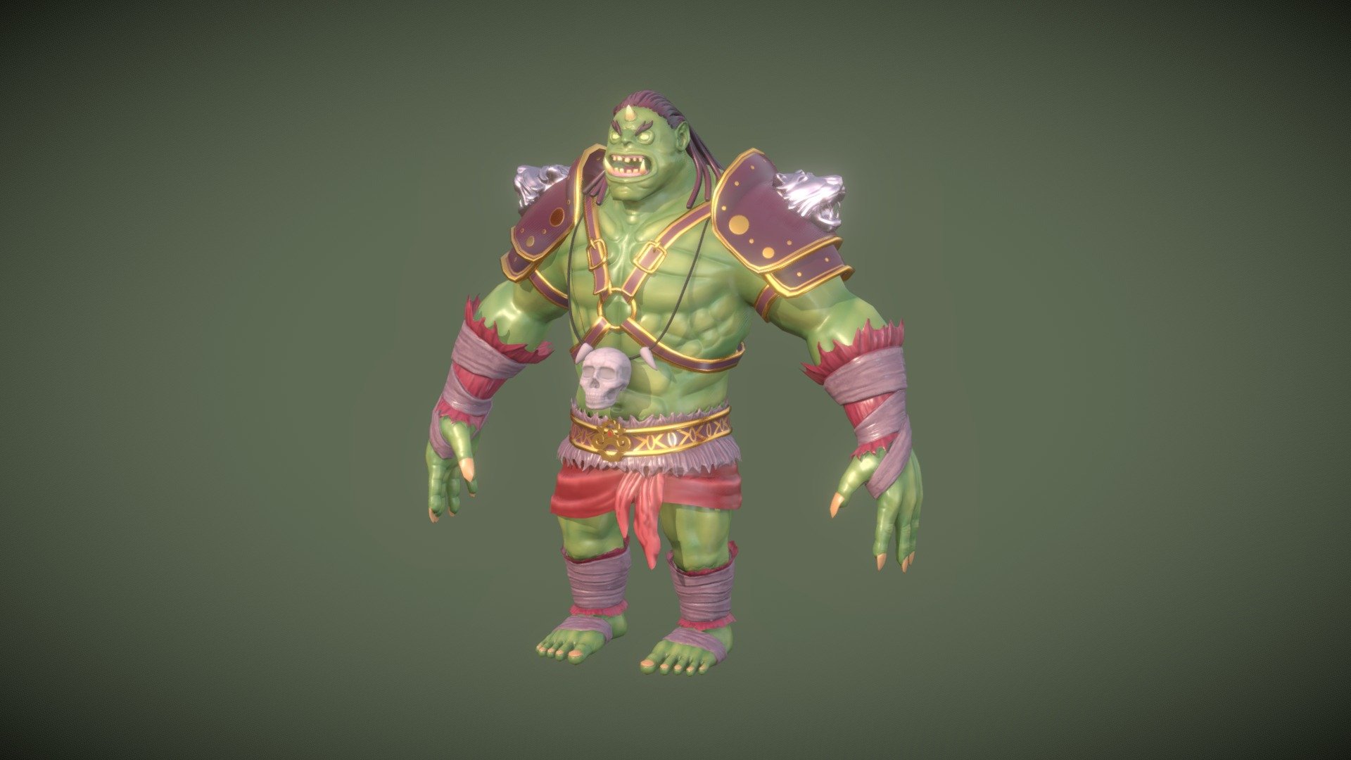 Buto Ijo 3d model