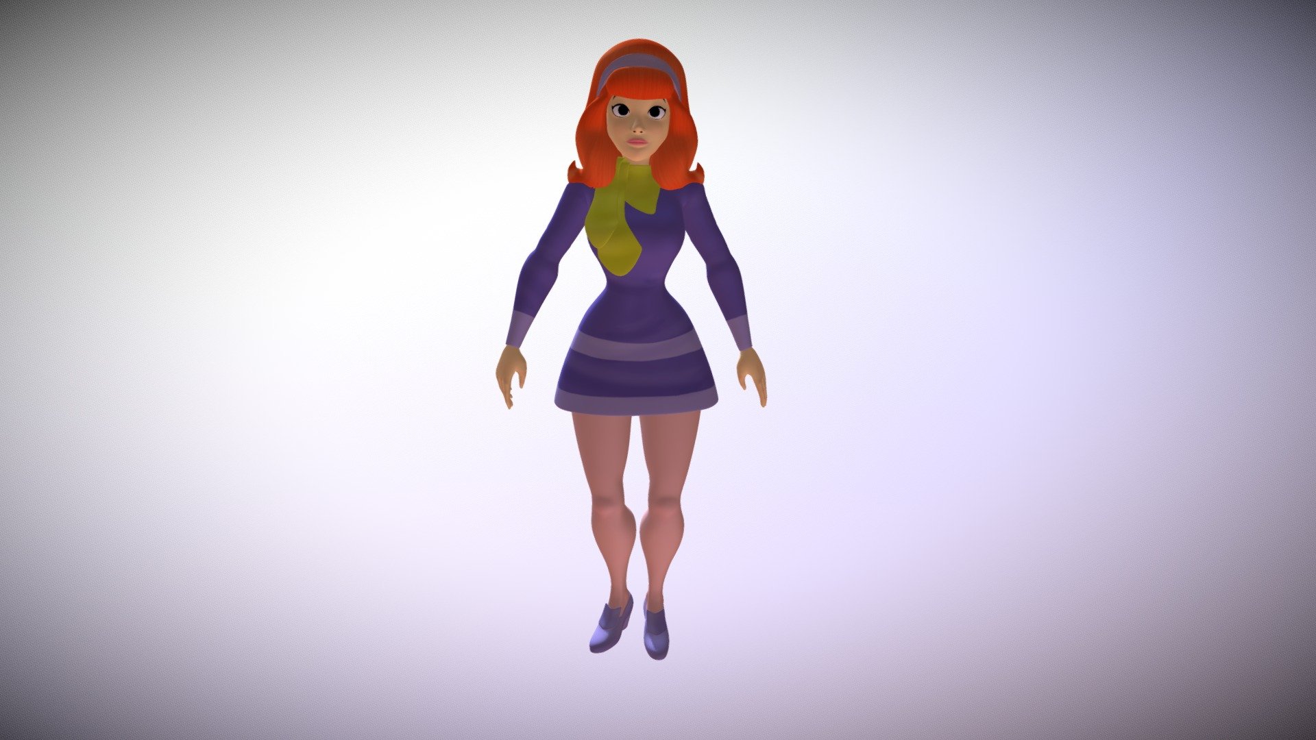 Daphne Dance 3d model