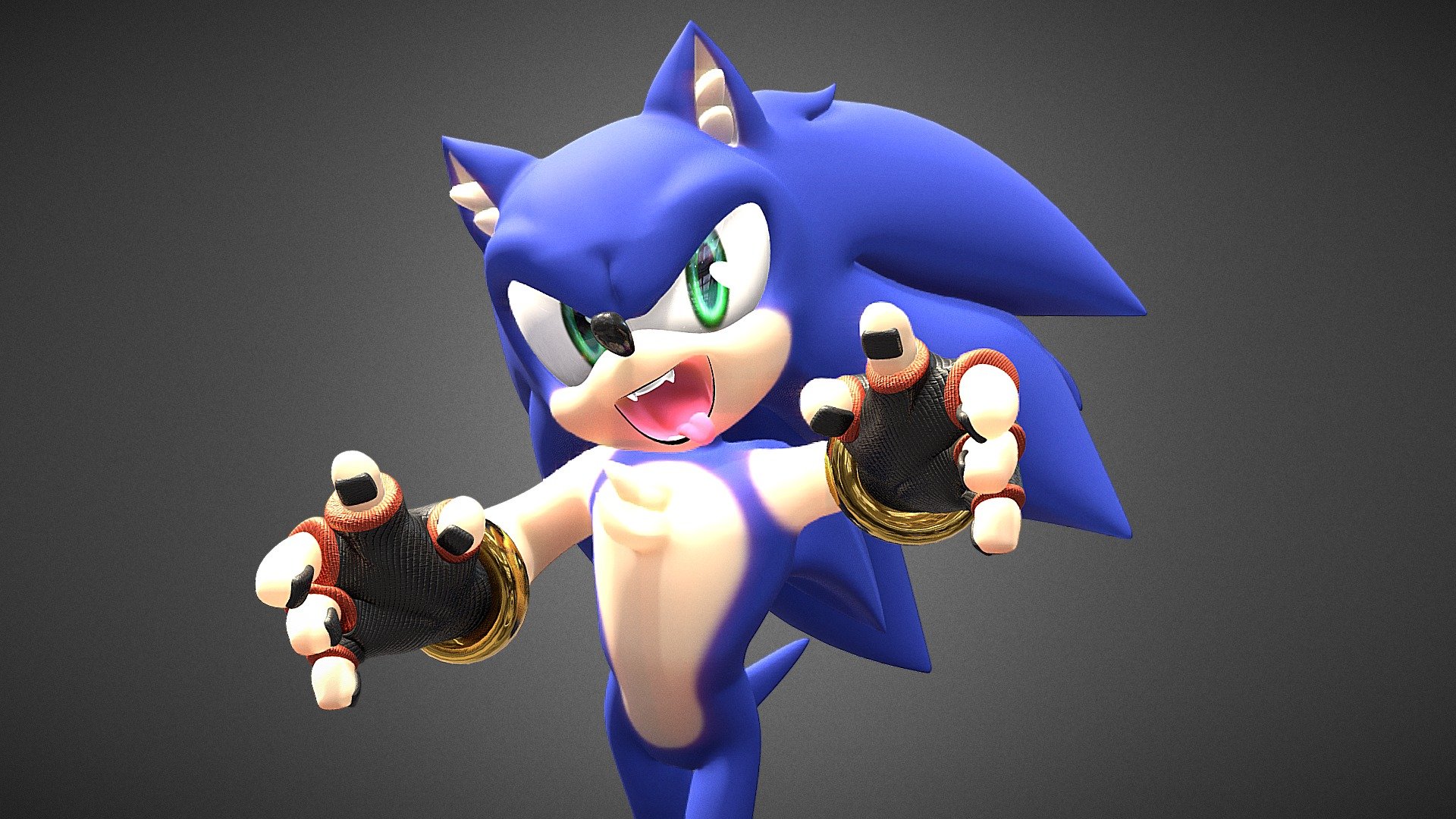 Sonic Rose 3d model