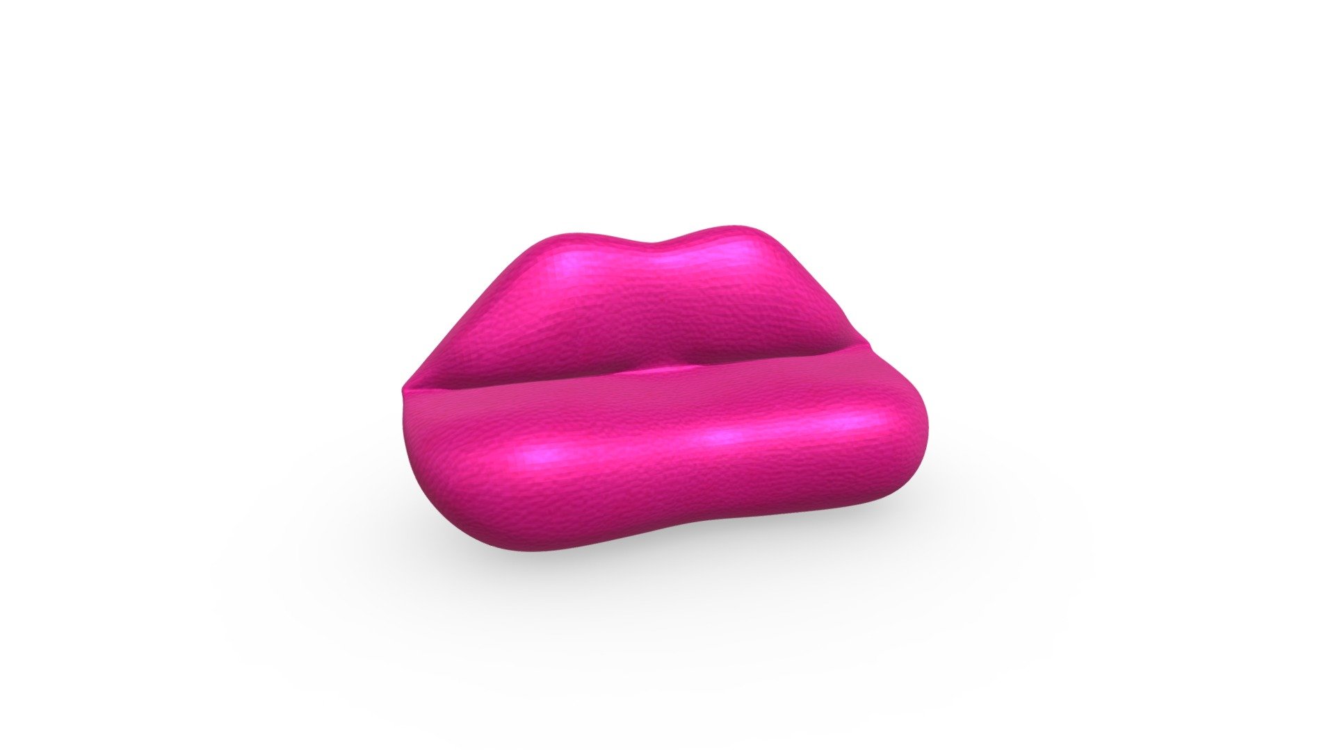 lip sofa 3d model