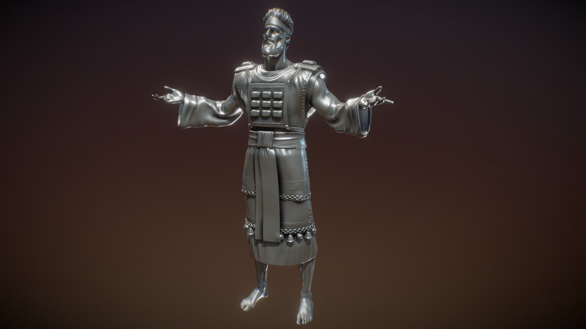 Israelite High Priest 3d model