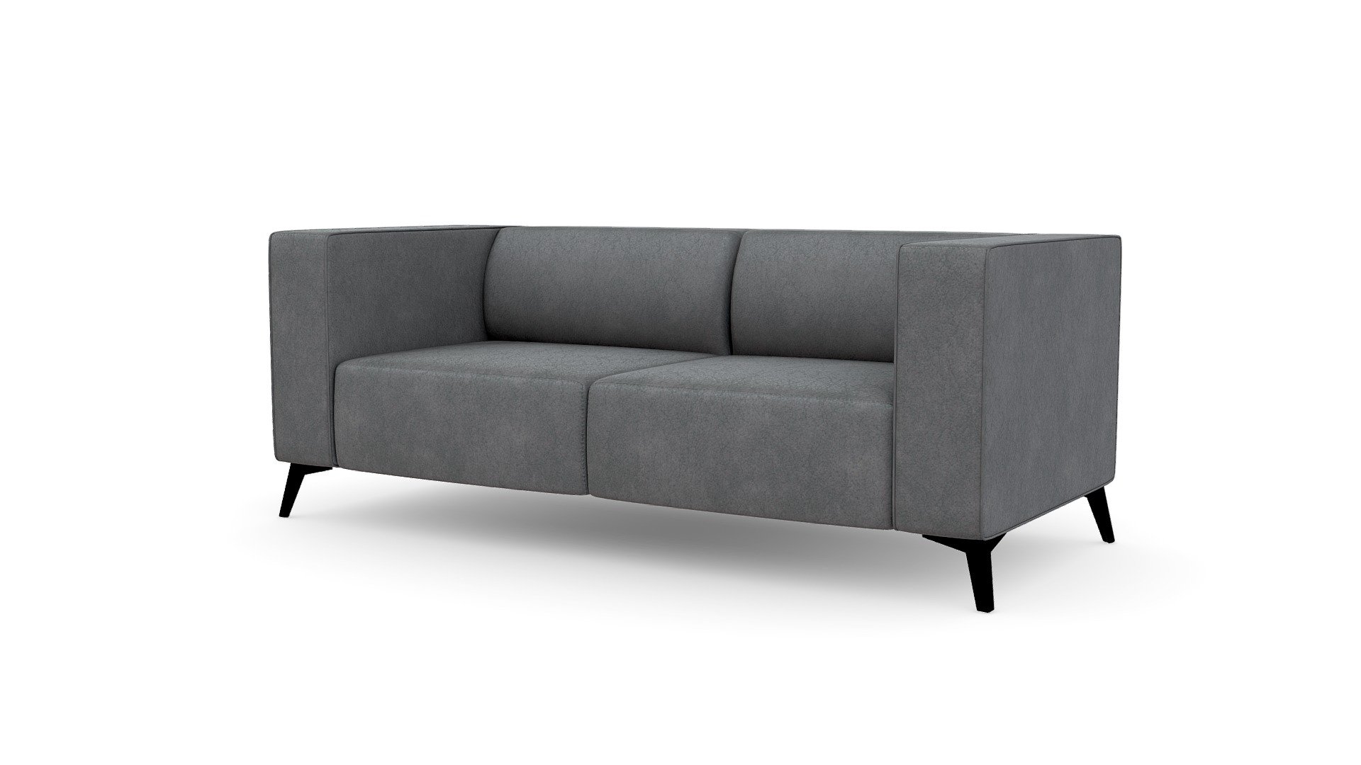 Sofa Apolo 2.5 Puestos Microf Cheval Mocca 3d model