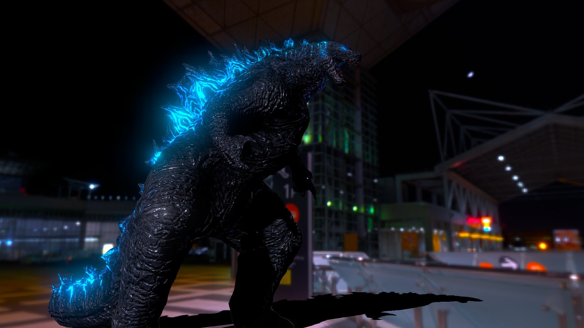 Godzilla 3d model