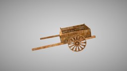 Wooden cart