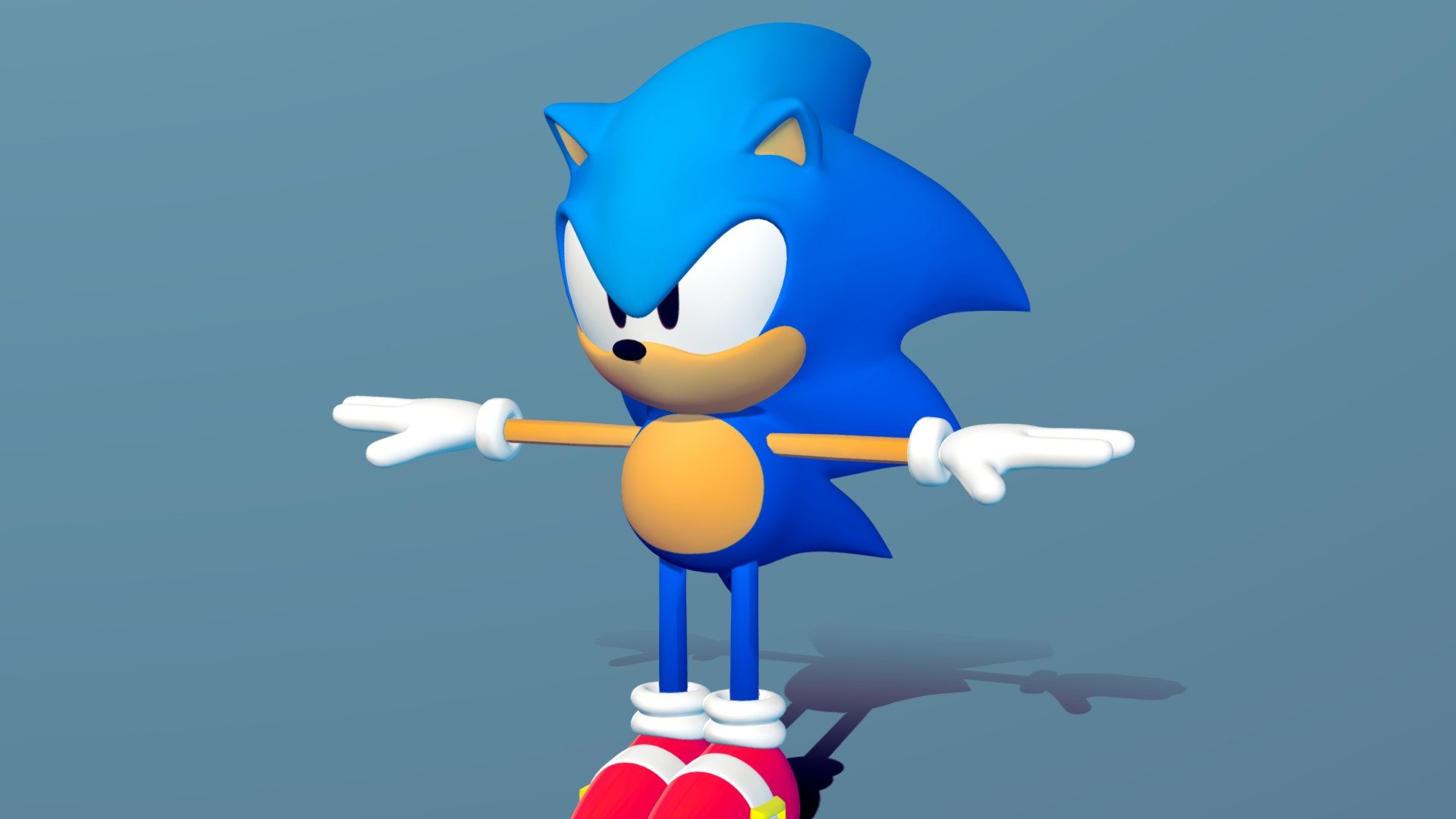 yamaguchi sonic 3d model