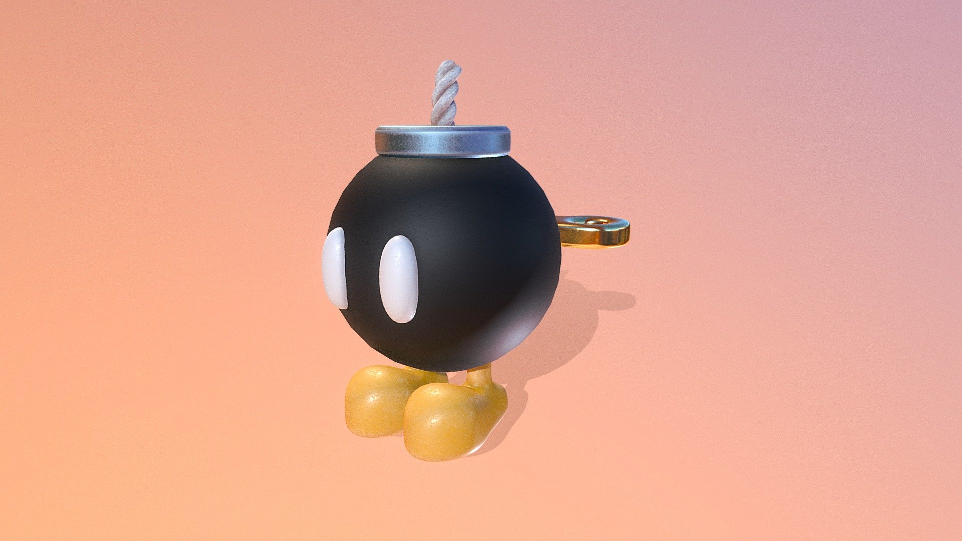 Bob-Omb 3d model