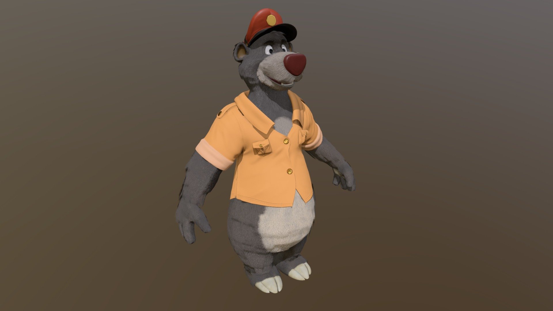 Baloo 3d model